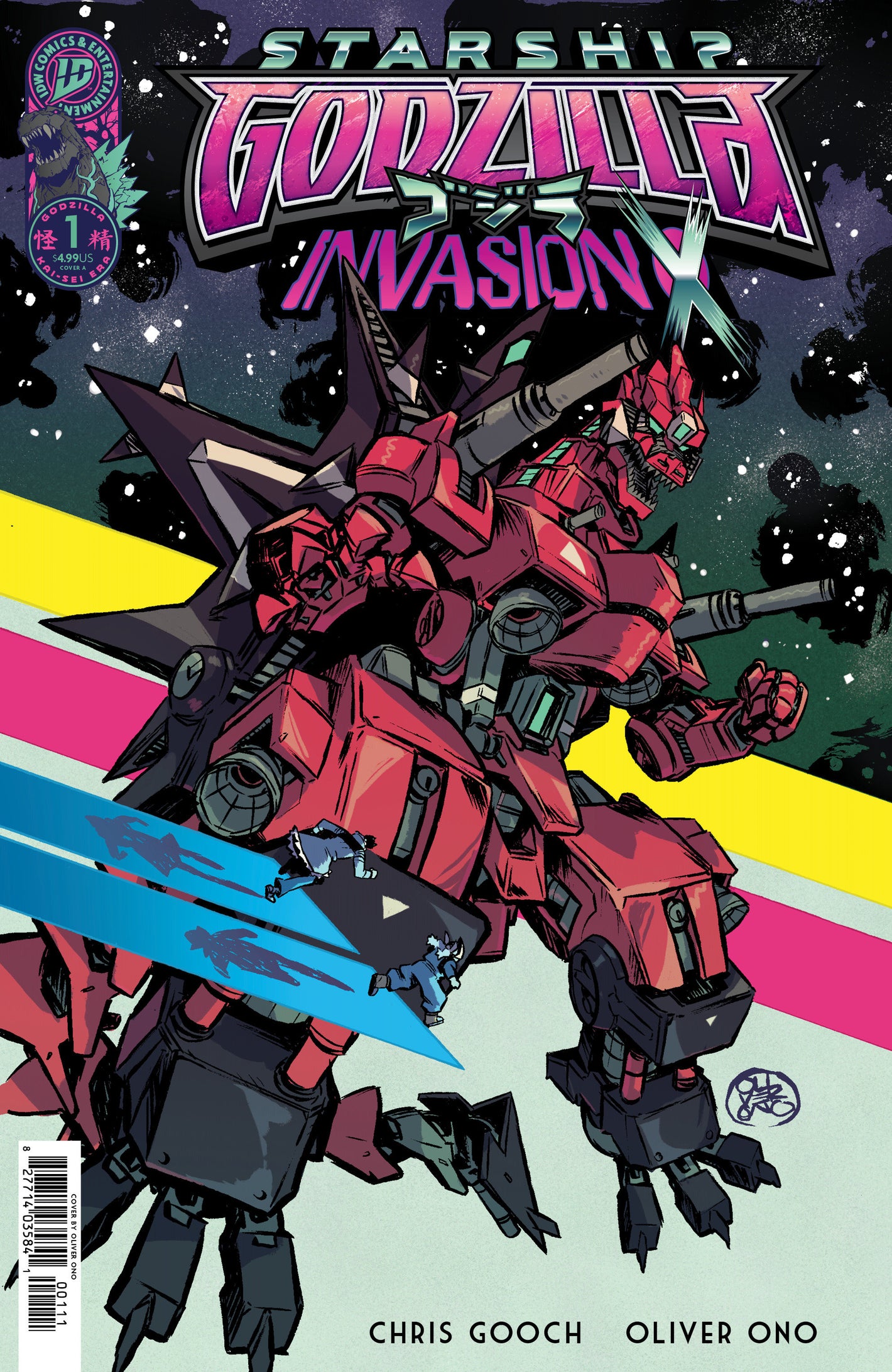 STARSHIP GODZILLA: INVASION X [KAI-SEI ERA] #1 COVER A (ONO) 10/14/2026