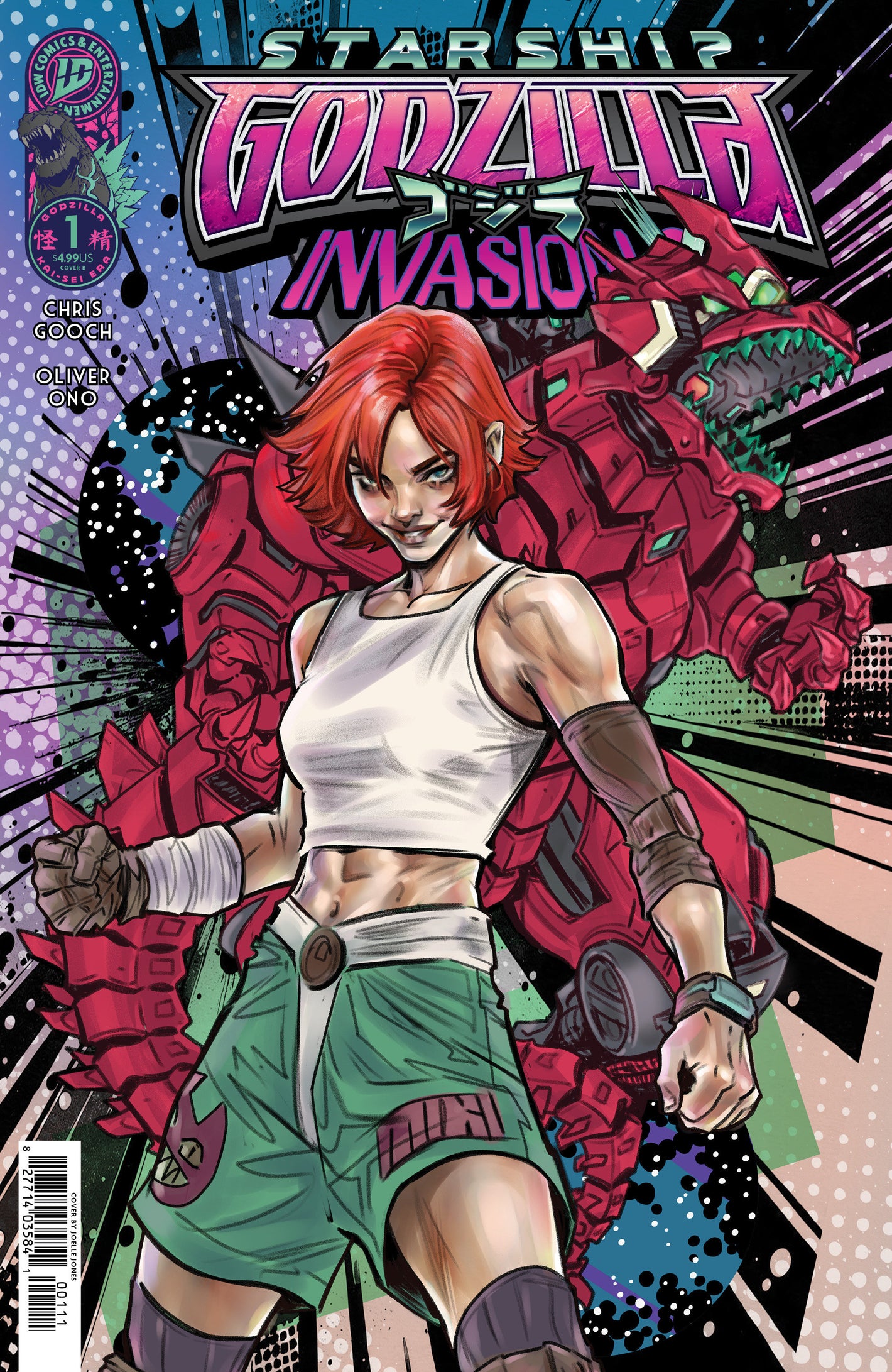 STARSHIP GODZILLA: INVASION X [KAI-SEI ERA] #1 VARIANT B (JONES) 10/14/2026