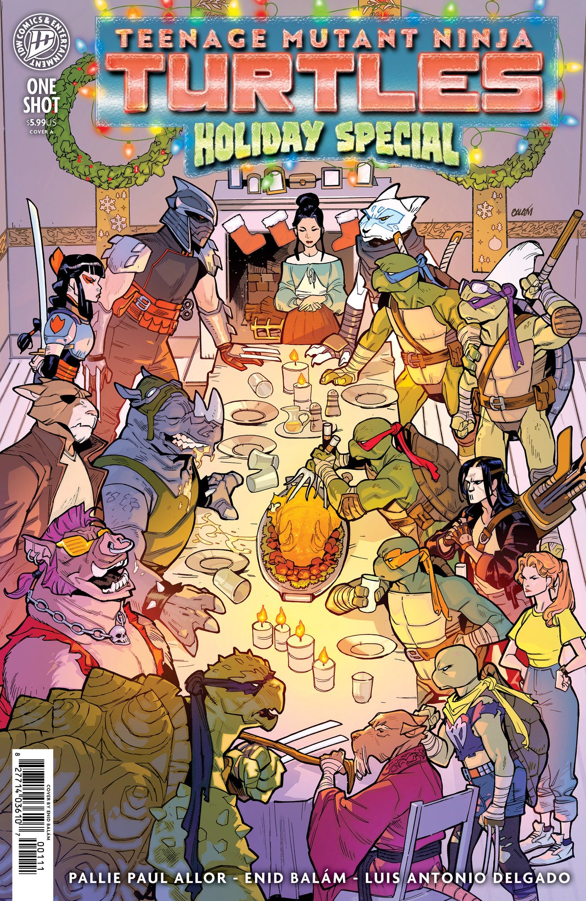 TEENAGE MUTANT NINJA TURTLES: HOLIDAY SPECIAL COVER A (BALÁM) 12/09/2026