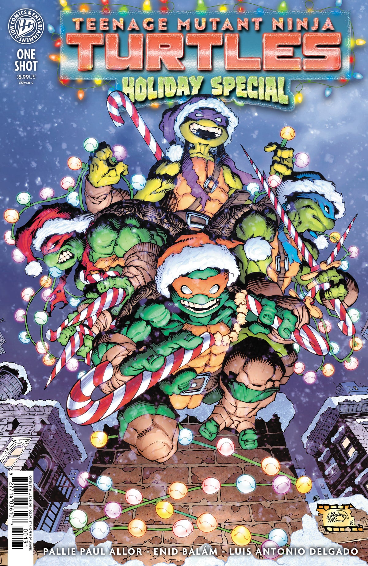 TEENAGE MUTANT NINJA TURTLES: HOLIDAY SPECIAL VARIANT C (ROBSON) 12/09/2026