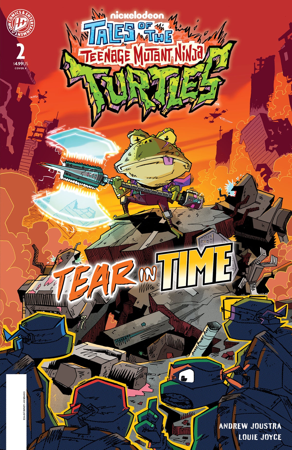 TALES OF THE TEENAGE MUTANT NINJA TURTLES: TEAR IN TIME #2 COVER A (JOYCE) 01/20/2027