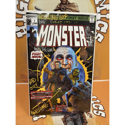 MARK SPEARS THE MONSTER & THE WOLF #1 A74 TRICK VAR 10/15/25
