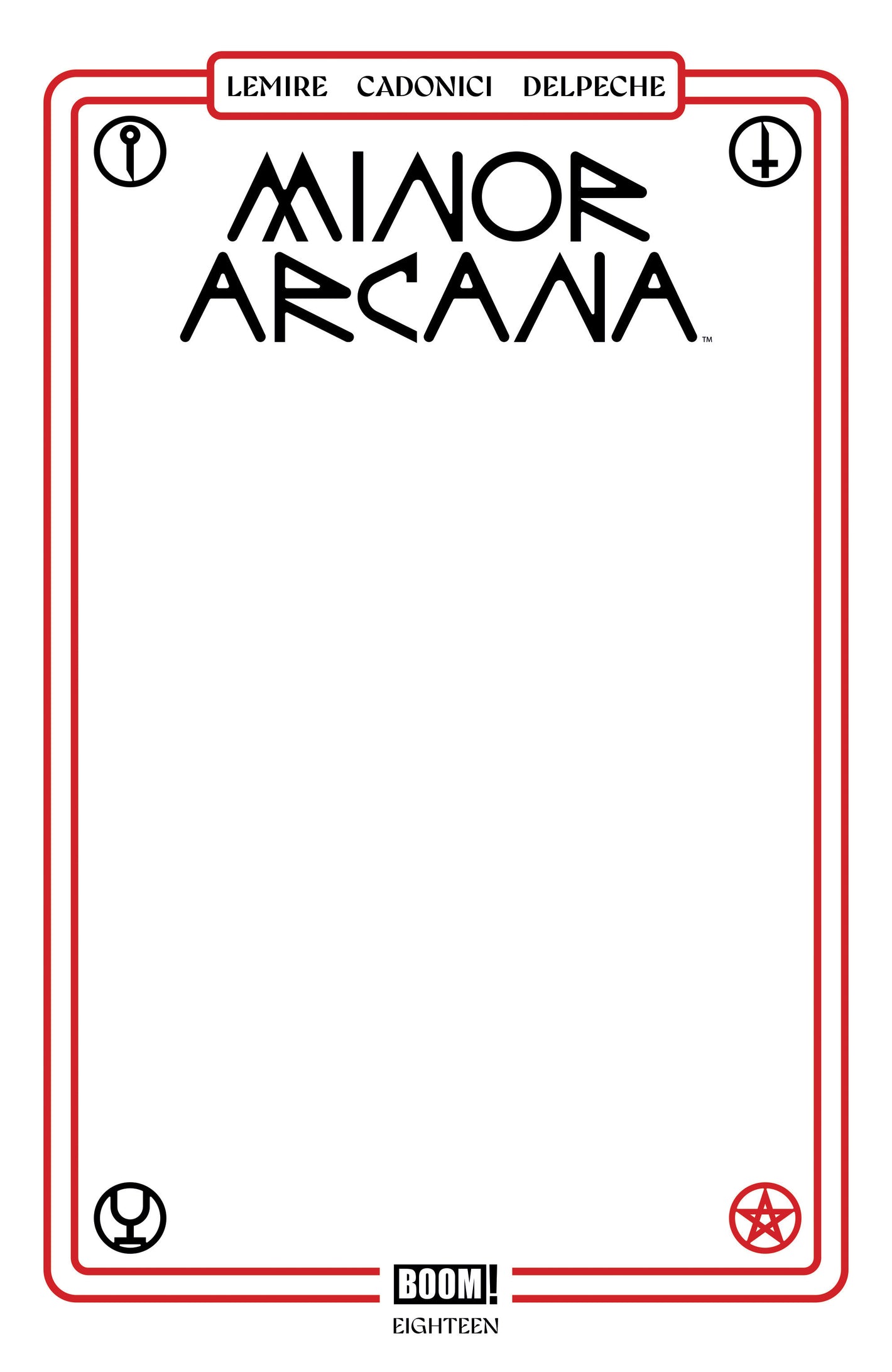 Minor Arcana #18 C Blank Sketch Variant 09/02/2026