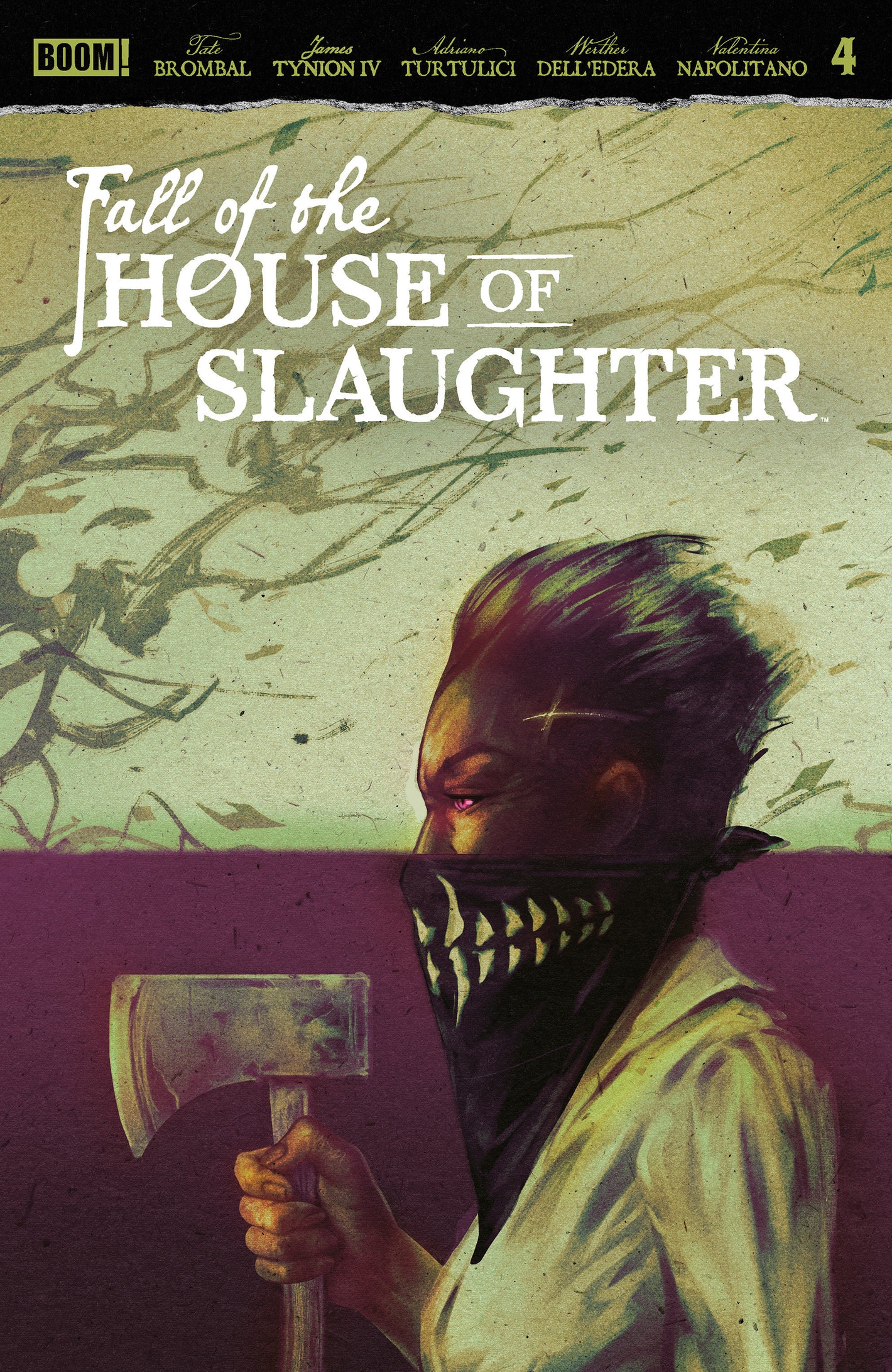 FALL OF THE HOUSE OF SLAUGHTER #4 A MAIN (DRESSED, CONNELLY) 08/26/2026