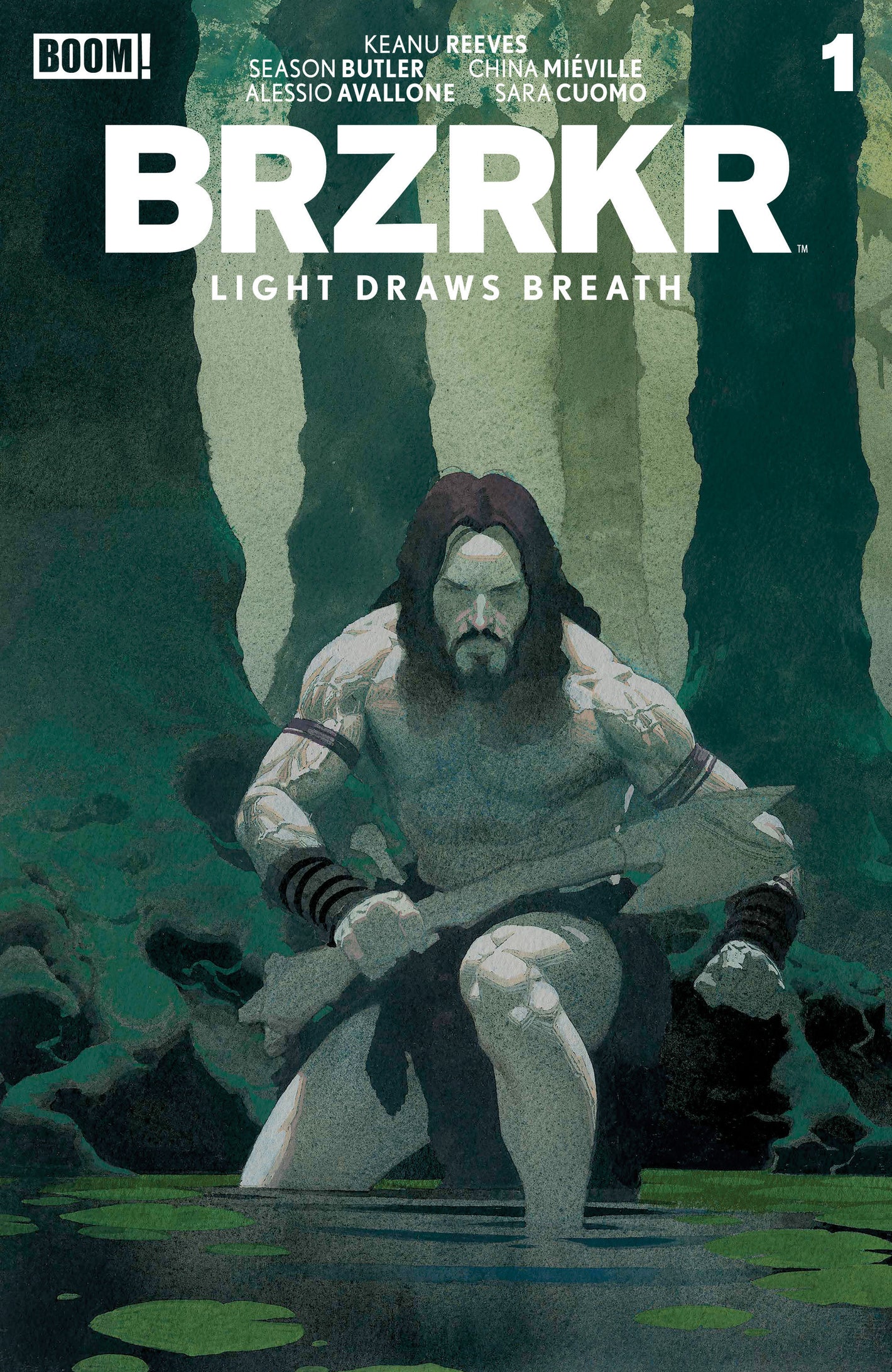 BRZRKR: Light Draws Breath #1 C Variant (Full Art, Foil, Ribic) 05/27/2026