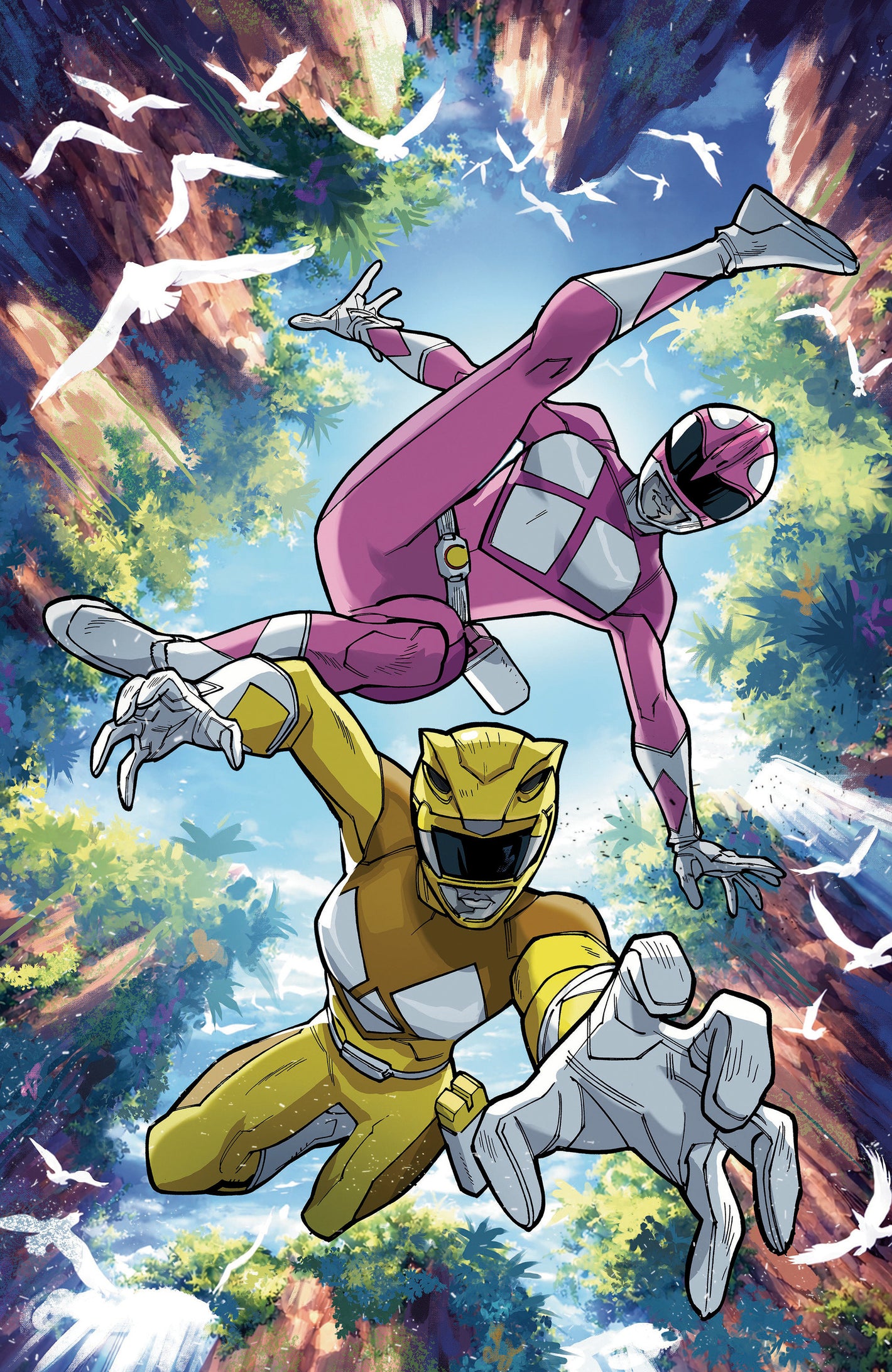 MIGHTY MORPHIN POWER RANGERS (2026) #3 E FOIL VARIANT (FULL ART, FOIL, BALáM) 08/26/2026