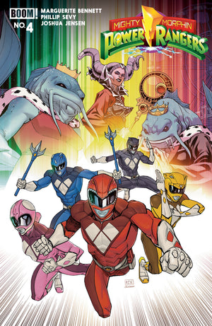 Mighty Morphin Power Rangers (2026) #4 B Variant (Dressed, Sevy) 09/30/2026