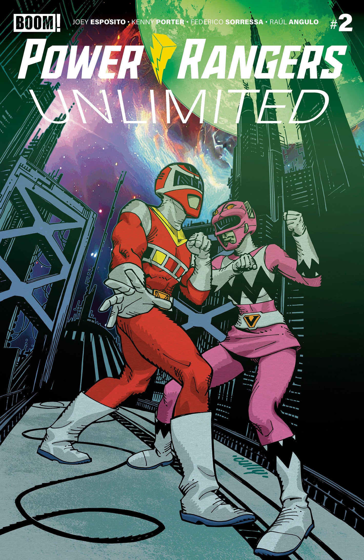 POWER RANGERS UNLIMITED #2 B VARIANT (DRESSED, HAMNER) 08/12/2026