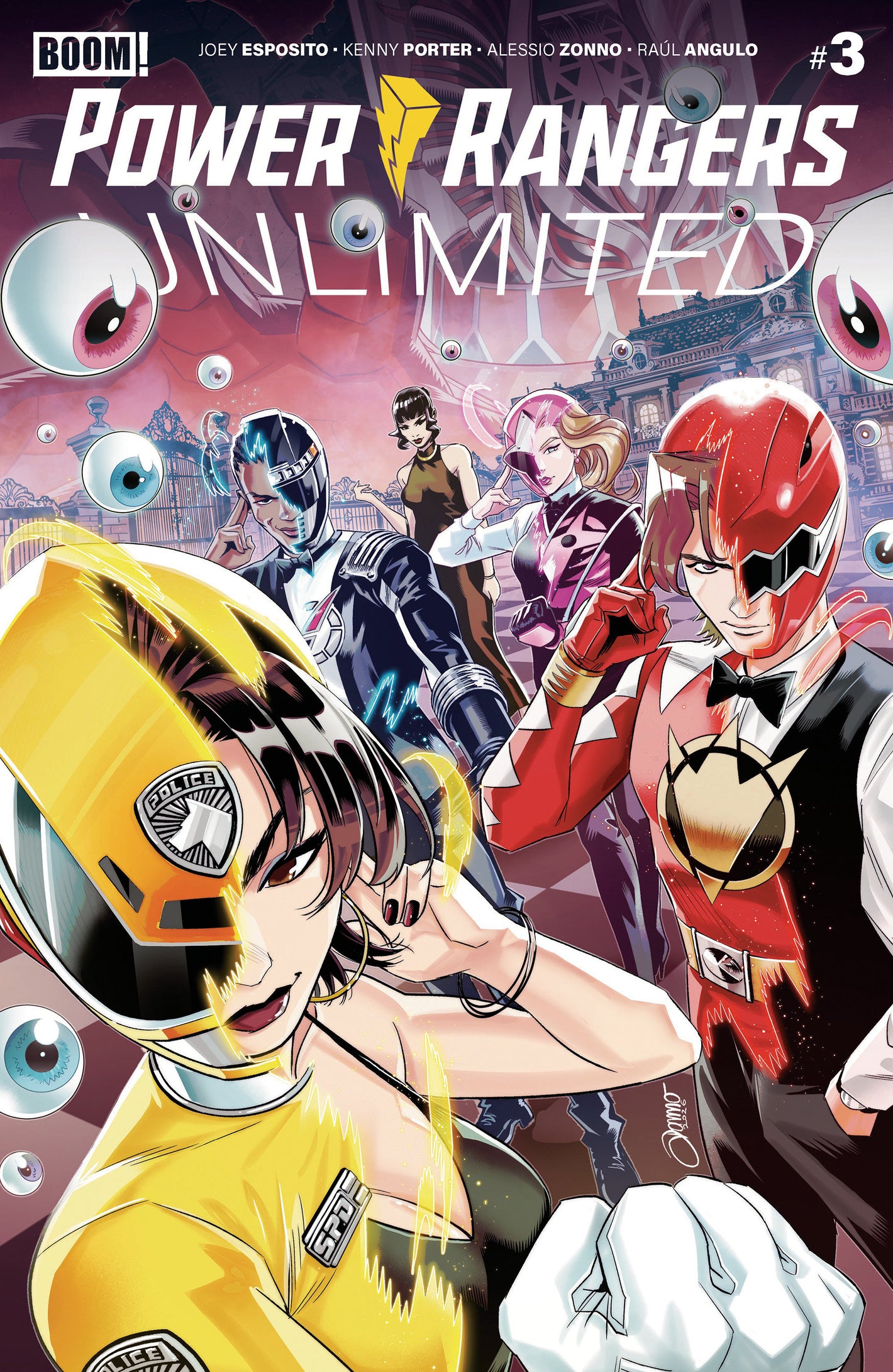 Power Rangers Unlimited #3 A Main (Dressed, Zonno) 09/16/2026