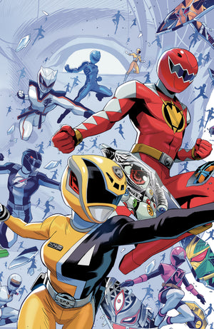 Power Rangers Unlimited #3 C Every Ranger Ever Card Stock Connecting Variant (Full Art, Zonno) 09/16/2026