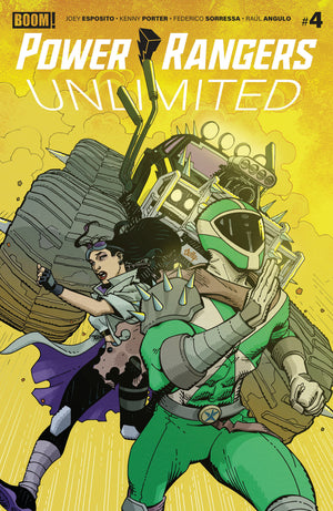 POWER RANGERS UNLIMITED #4 B VARIANT (DRESSED, HAMNER) 10/14/2026