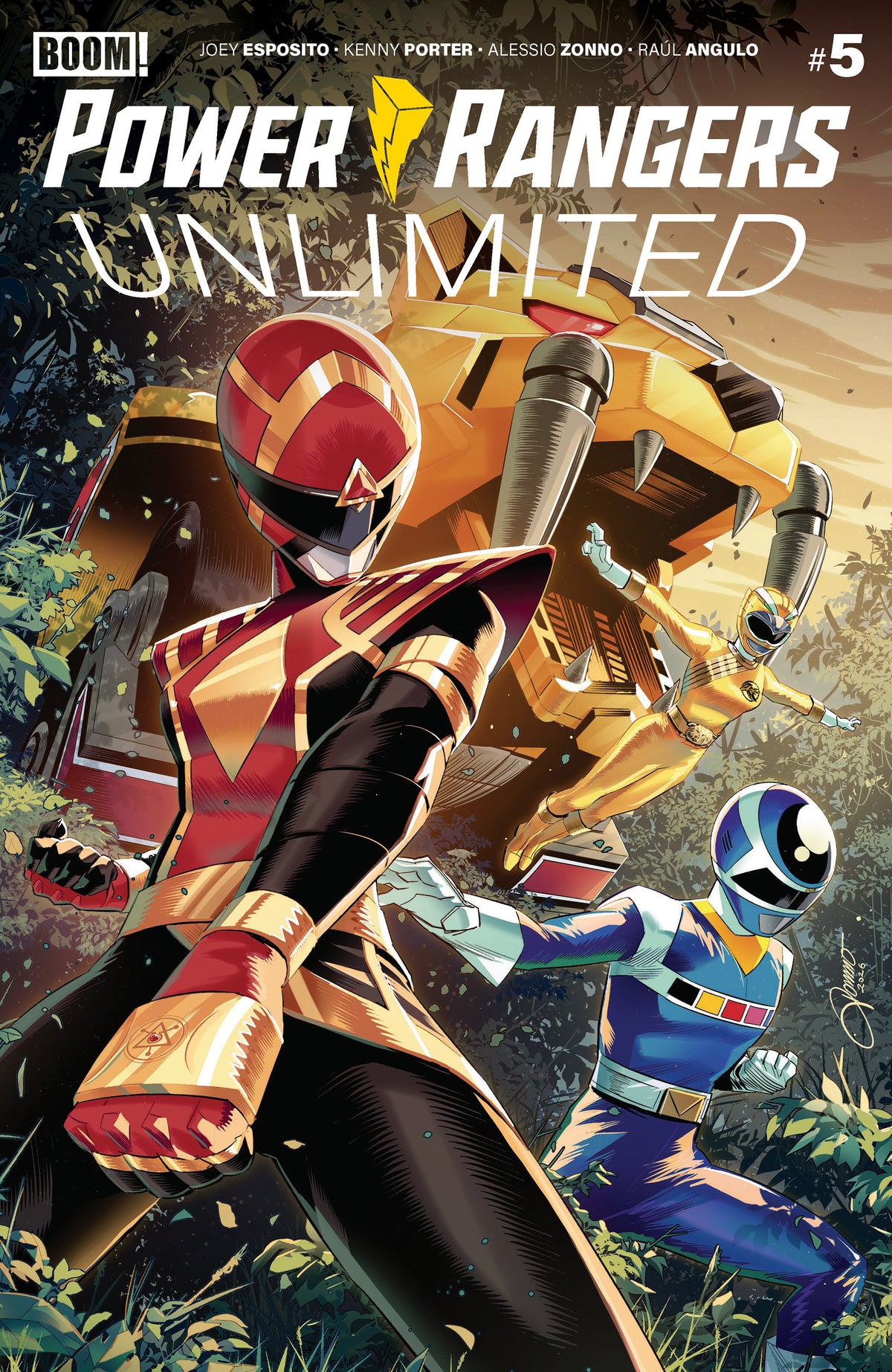 POWER RANGERS UNLIMITED #5 A MAIN (DRESSED, ZONNO) 11/11/2026