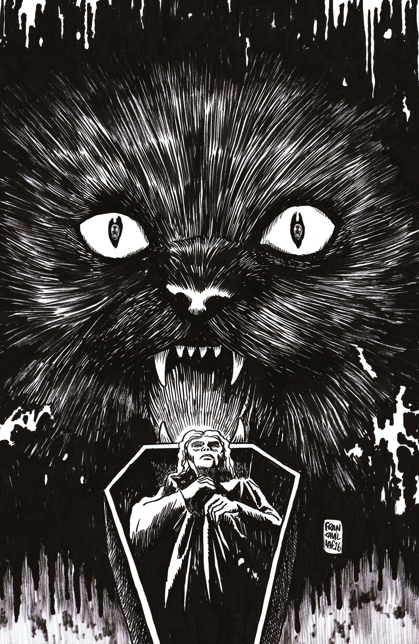 STUFF OF NIGHTMARES: THE CAT IN THE COFFIN #1 I UNLIMITED VARIANT (FULL ART, FRANCAVILLA) 08/19/2026