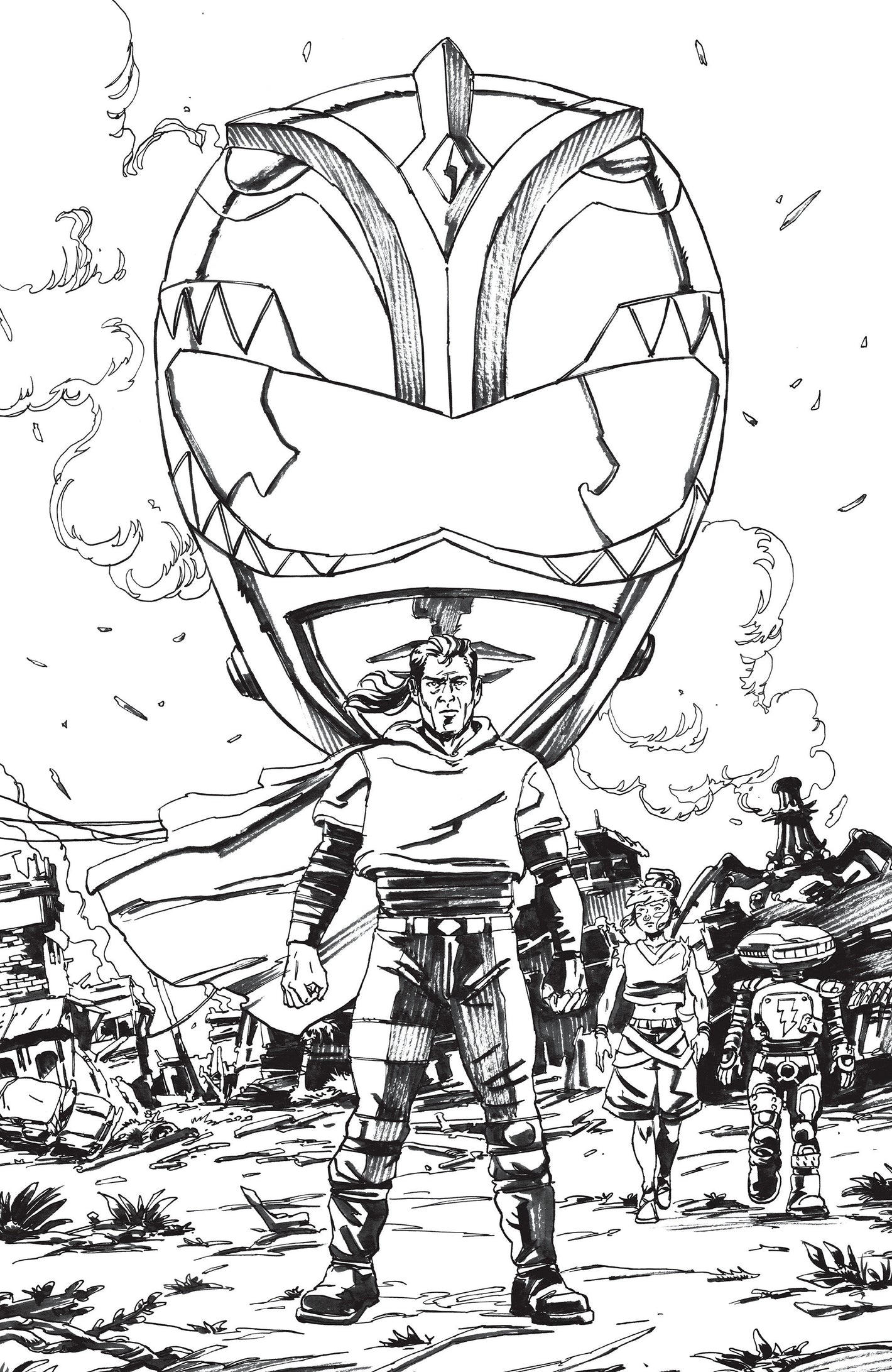 POWER RANGERS GREEN #1 N UNLIMITED VARIANT (FULL ART, VARGAS) 08/05/2026