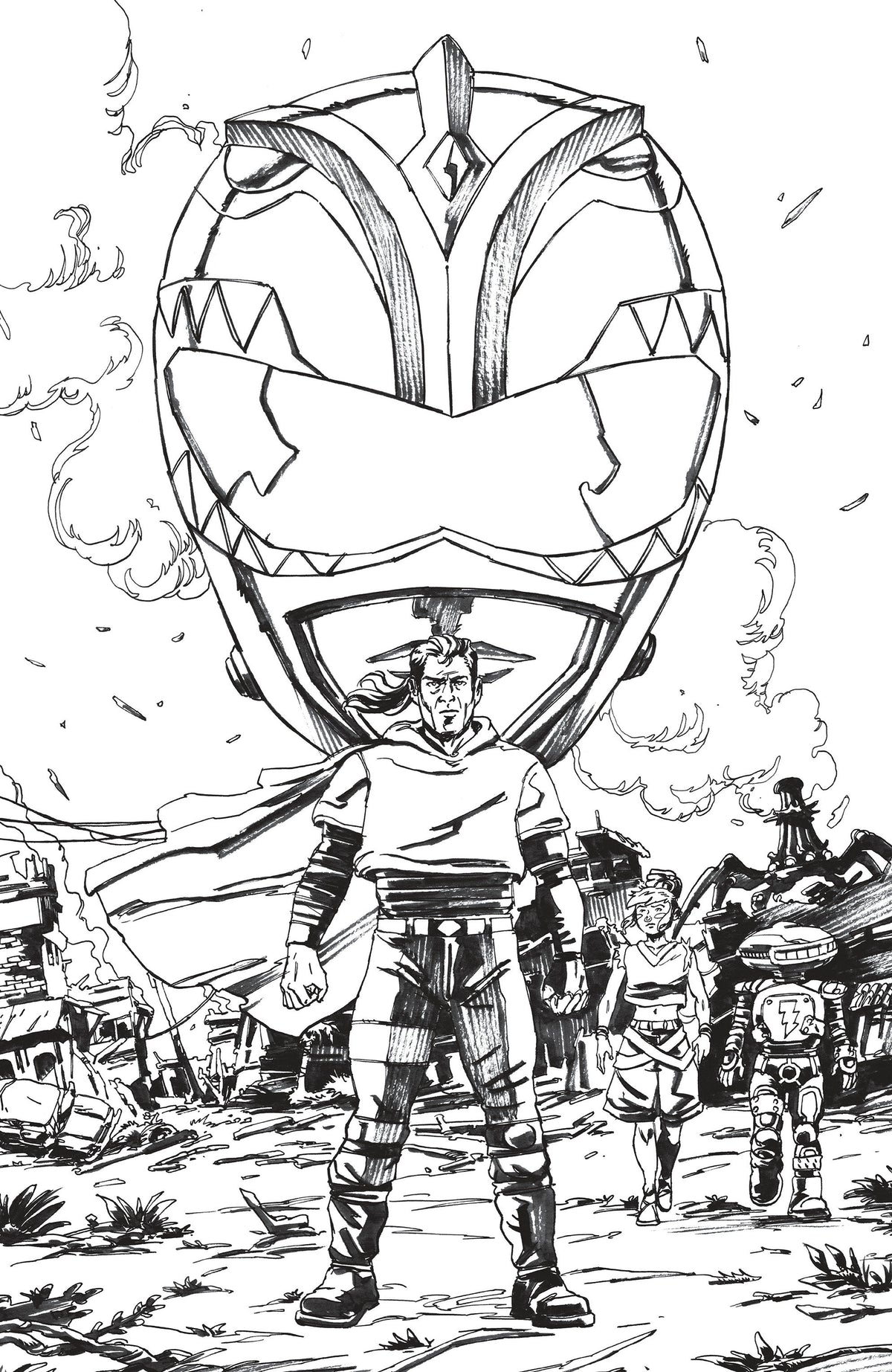 POWER RANGERS GREEN #5 J UNLIMITED VARIANT (FULL ART, VARGAS) 12/23/2026