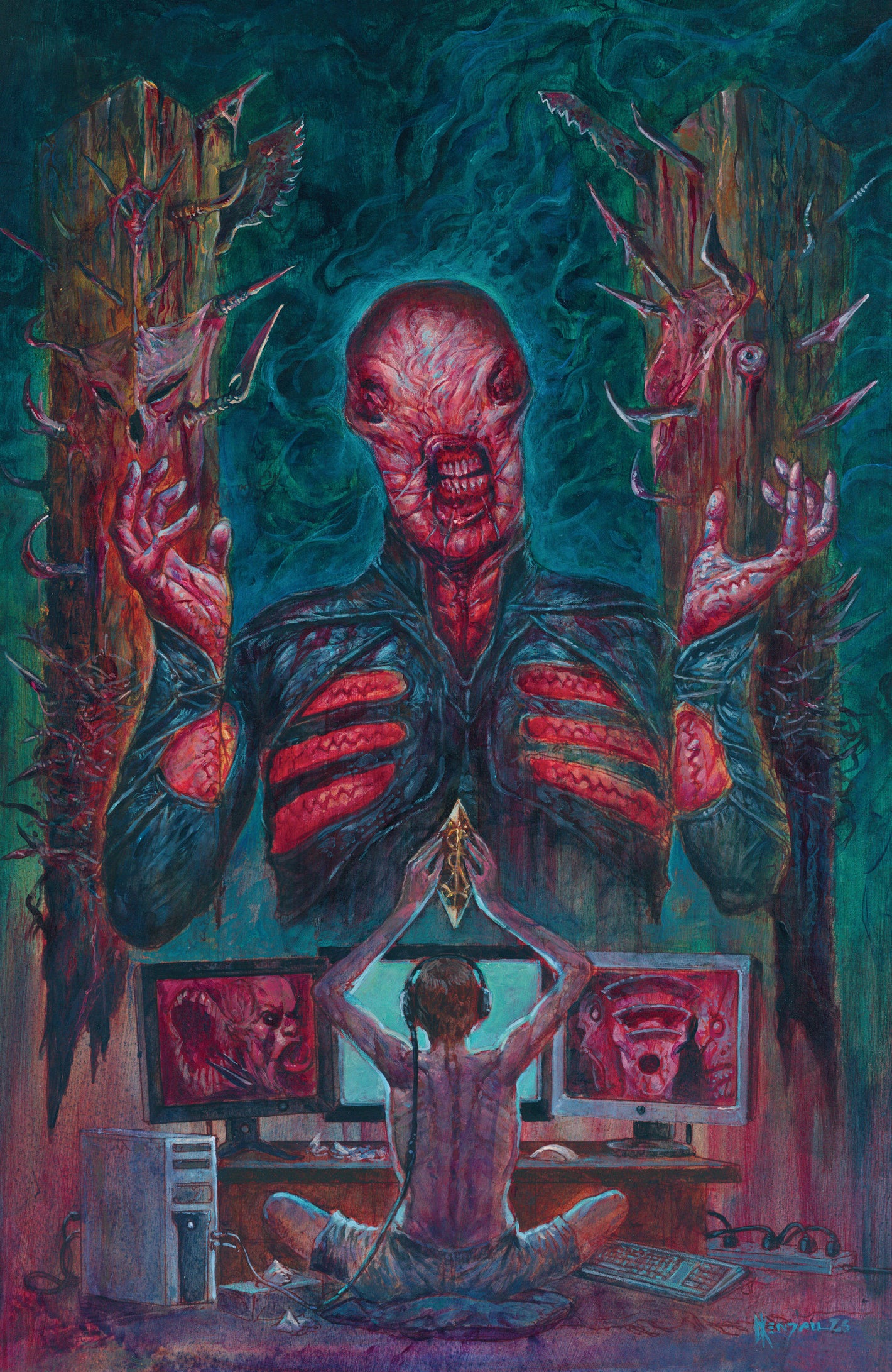 Hellraiser: Resurrections - The Onanistic Ritual #1 F Unlimited Variant (Full Art, Kendall) 09/09/2026