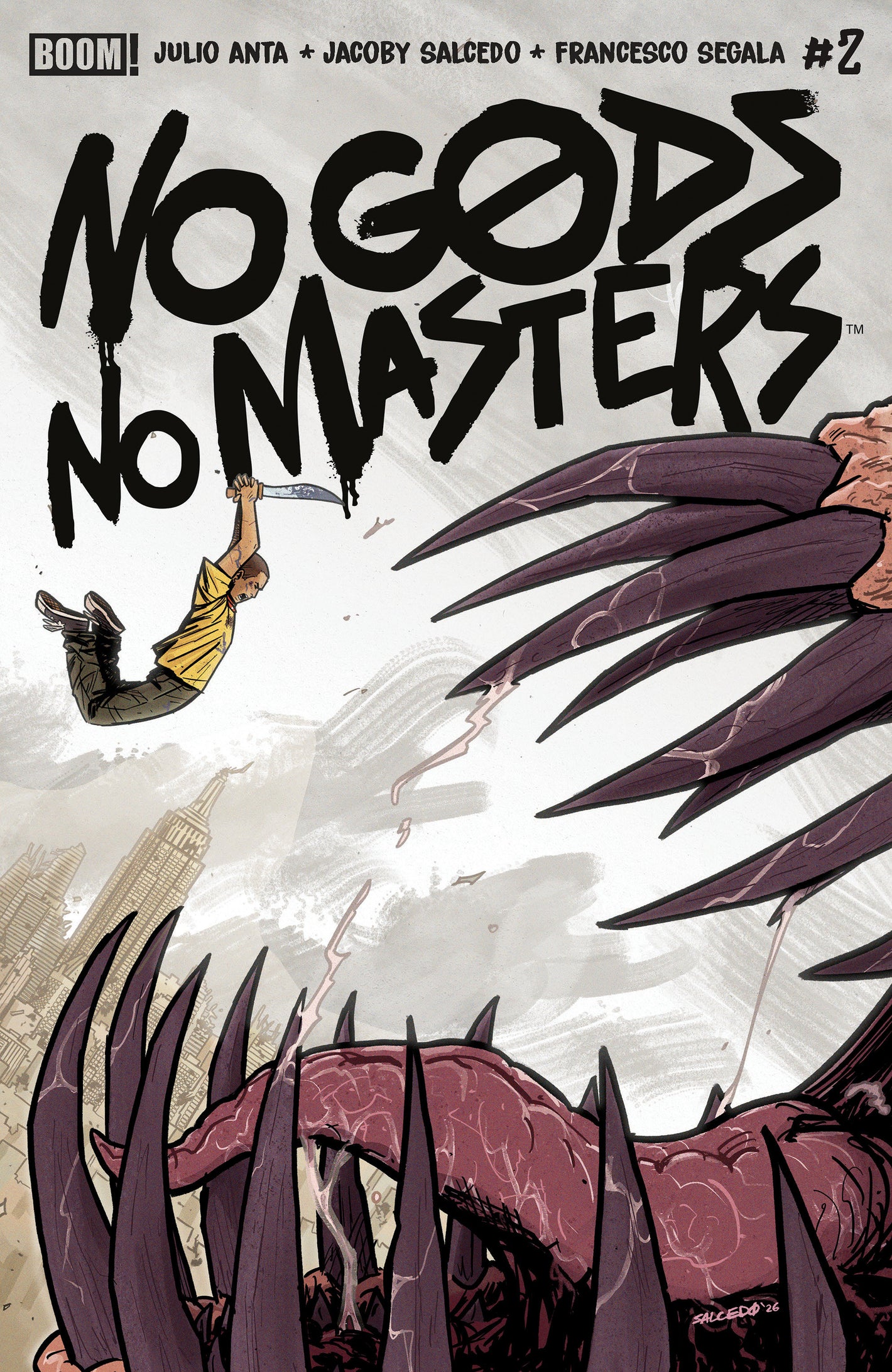 NO GODS, NO MASTERS #2 A MAIN (DRESSED, SALCEDO) 10/14/2026