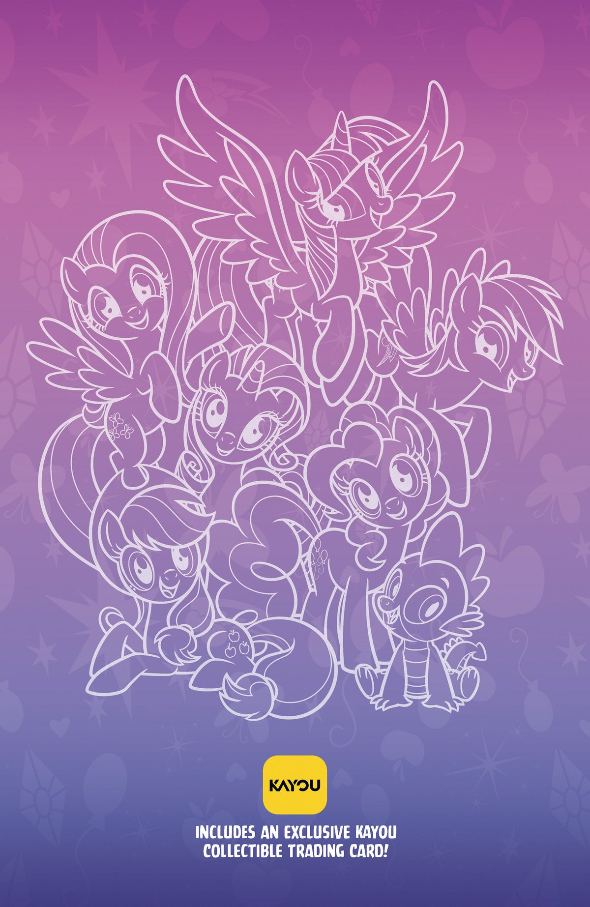 MY LITTLE PONY: FRIENDSHIP IS MAGIC (2026) #1 E POLYBAGGED COLLECTIBLE CARD VARIANT (DRESSED, FLEECS) 11/11/2026