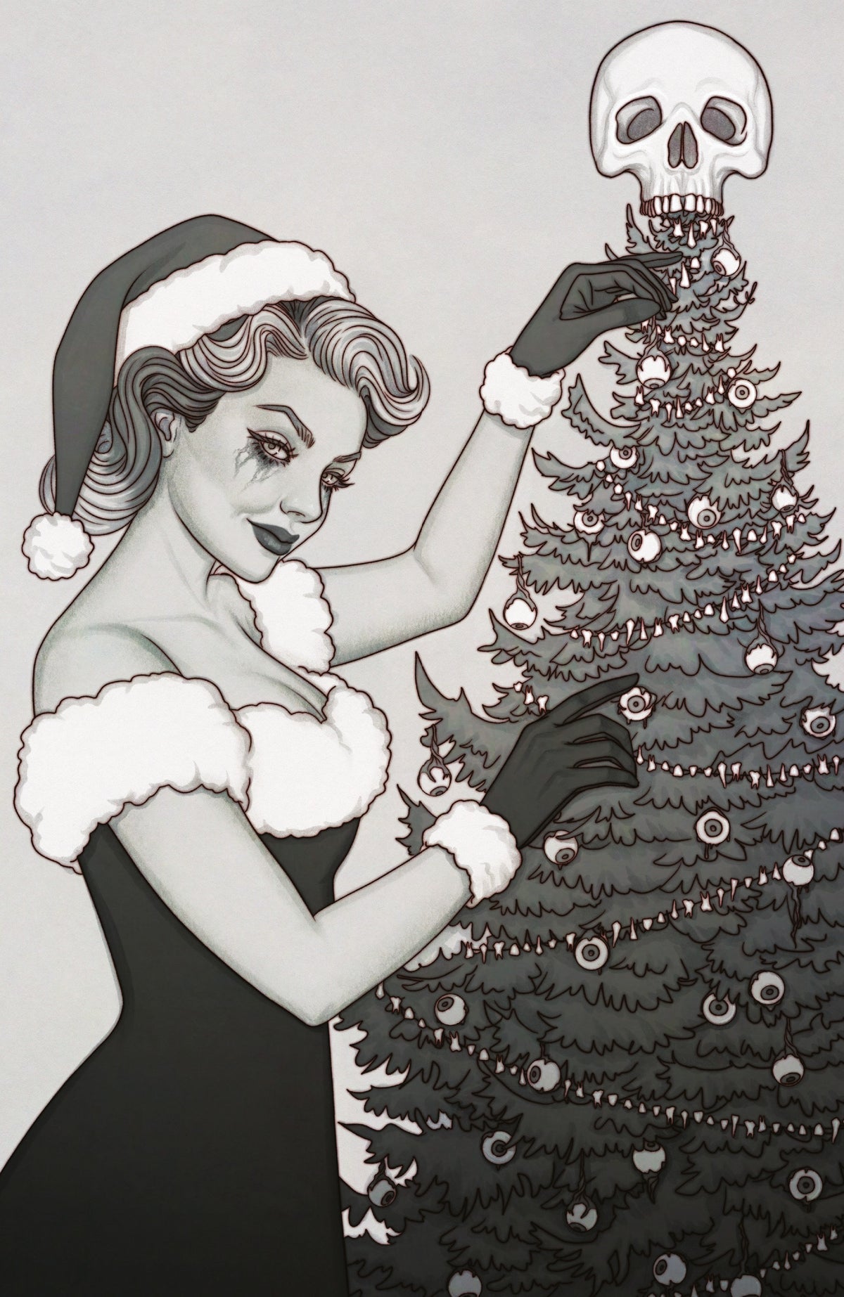 CHRISTMAS DARKNESS #1 C GLOW IN THE DARK VARIANT (FULL ART, GLOW IN THE DARK, FRISON) 12/16/2026