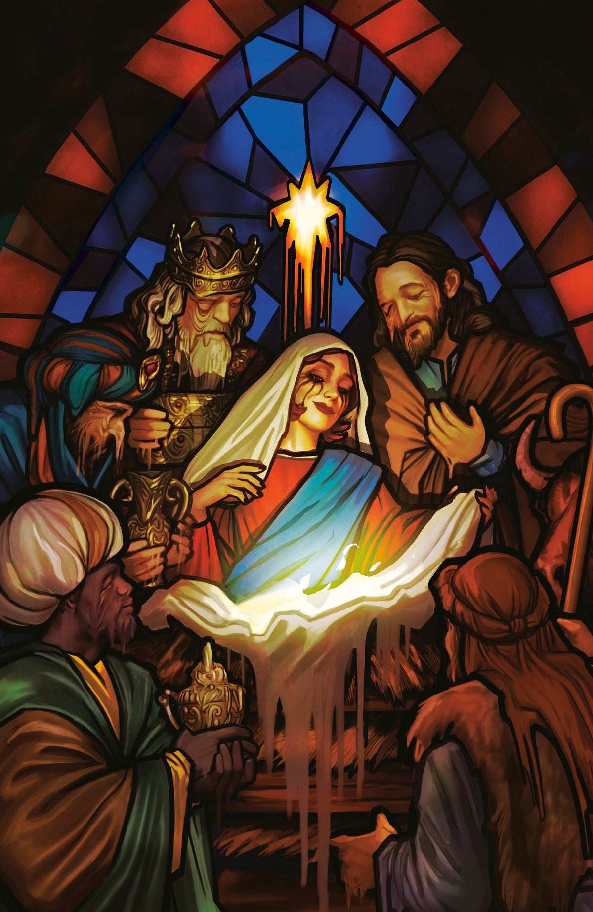 CHRISTMAS DARKNESS #1 G UNLIMITED VARIANT (FULL ART, PUEBLA) 12/16/2026