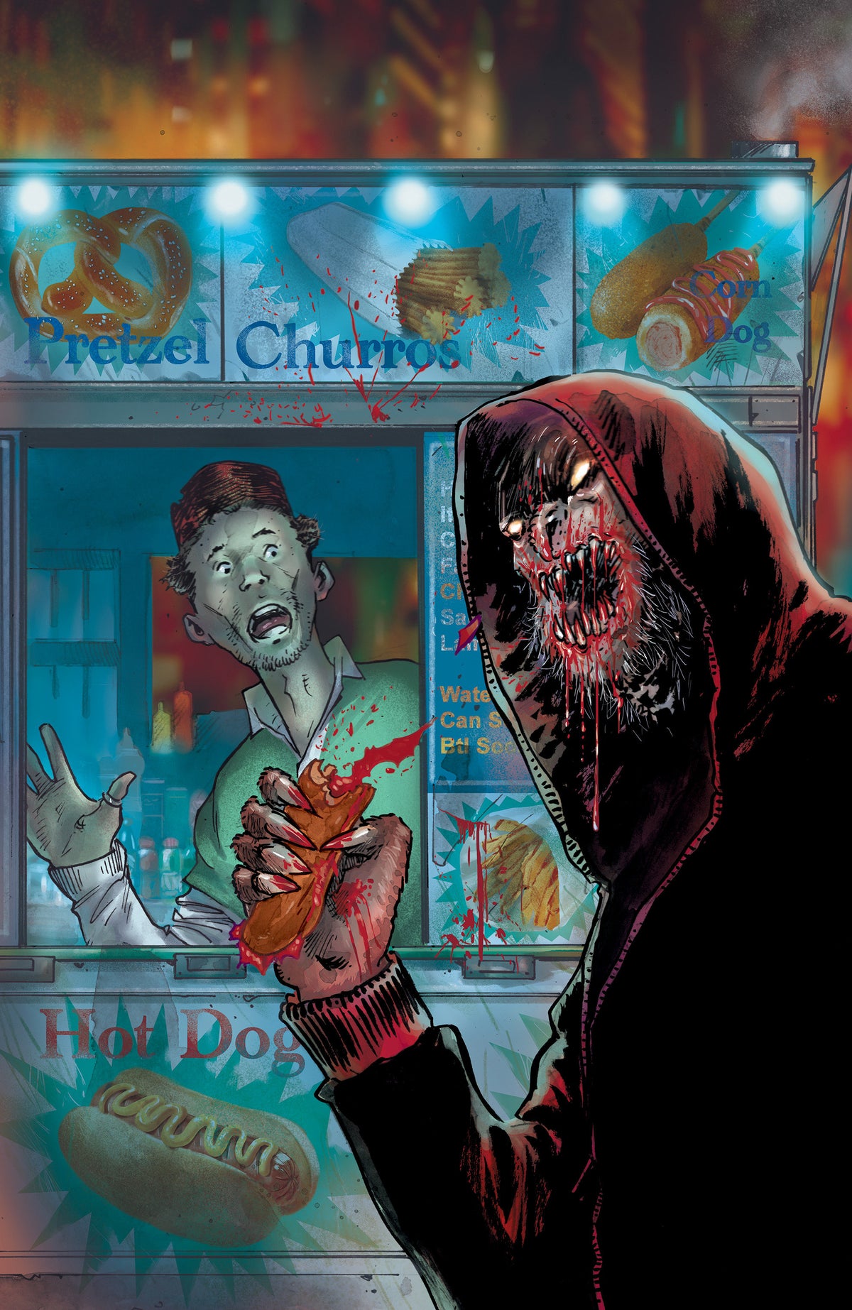 STUFF OF NIGHTMARES: THE HOODIE #1 E GLOW IN THE DARK VARIANT (FULL ART, GLOW IN THE DARK, MUTTI) 12/02/2026
