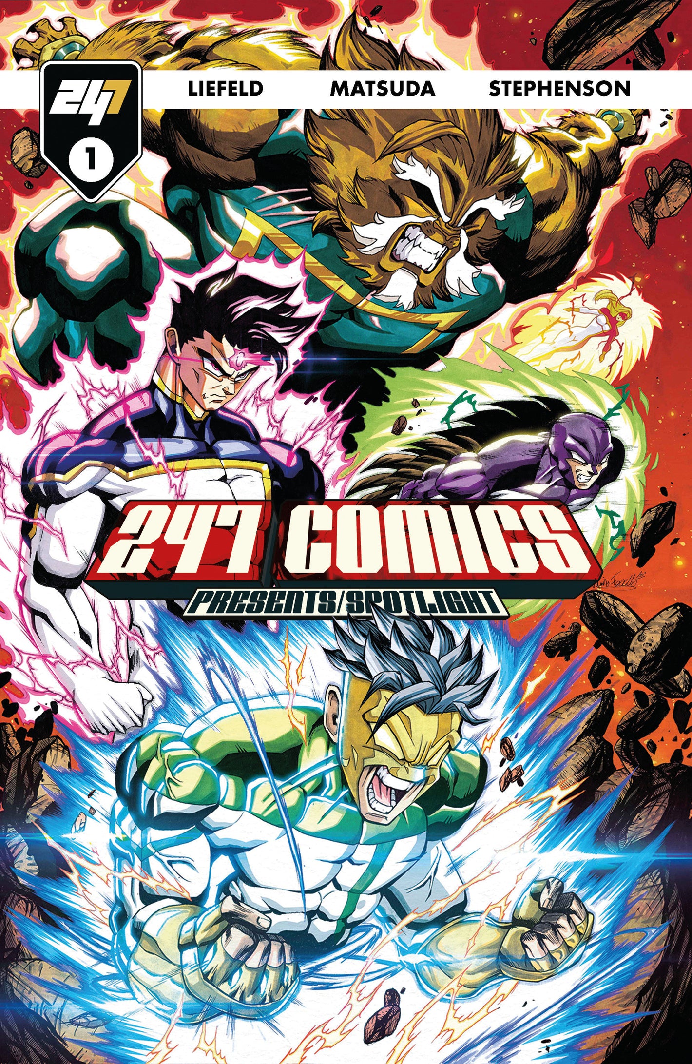 247 COMICS PRESENTS / SPOTLIGHT #1 COVER F - NEWMEN MANGA VAR 11/04/2026
