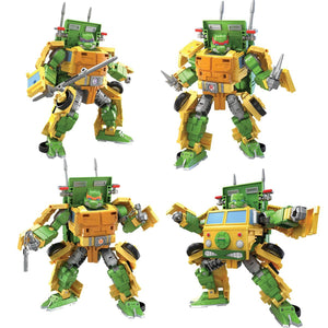 TRANSFORMERS X TMNT - PARTY WALLOP COLLAB