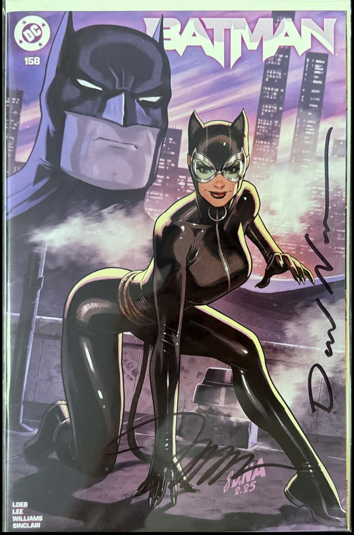 BATMAN #158 DAVID NAKAYAMA CONNECTING VARIANT A SIGNED