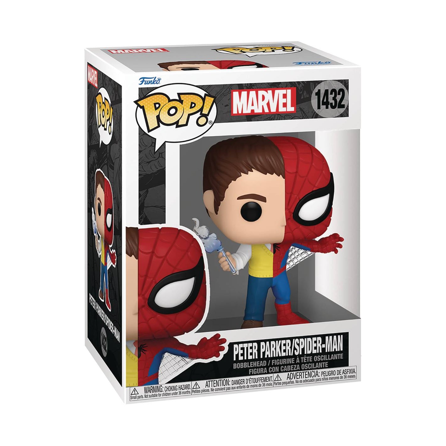 FUNKO POP - MARVEL - SPLIT SPIDER-MAN/PETER PARKER (JAN 2025)