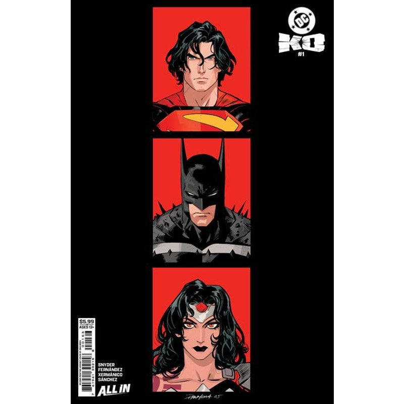 DC K.O. #1 (OF 5) 2ND PRINT CVR B DAN MORA VAR 11/26/25