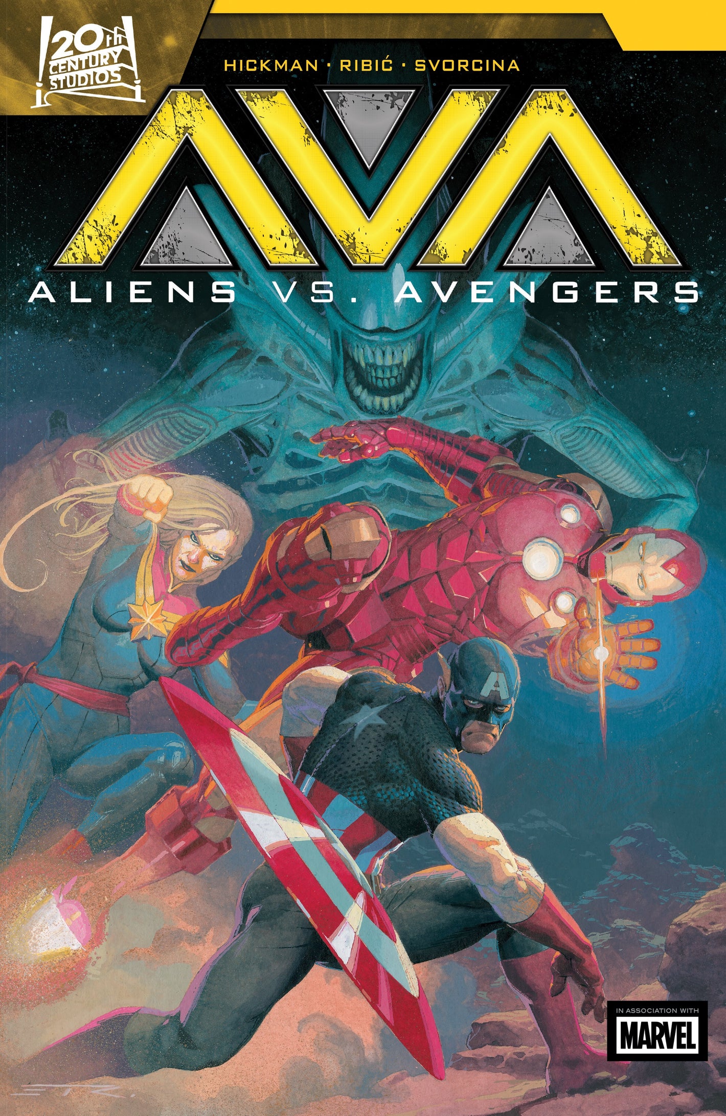 ALIENS VS AVENGERS TPB 8/20/25