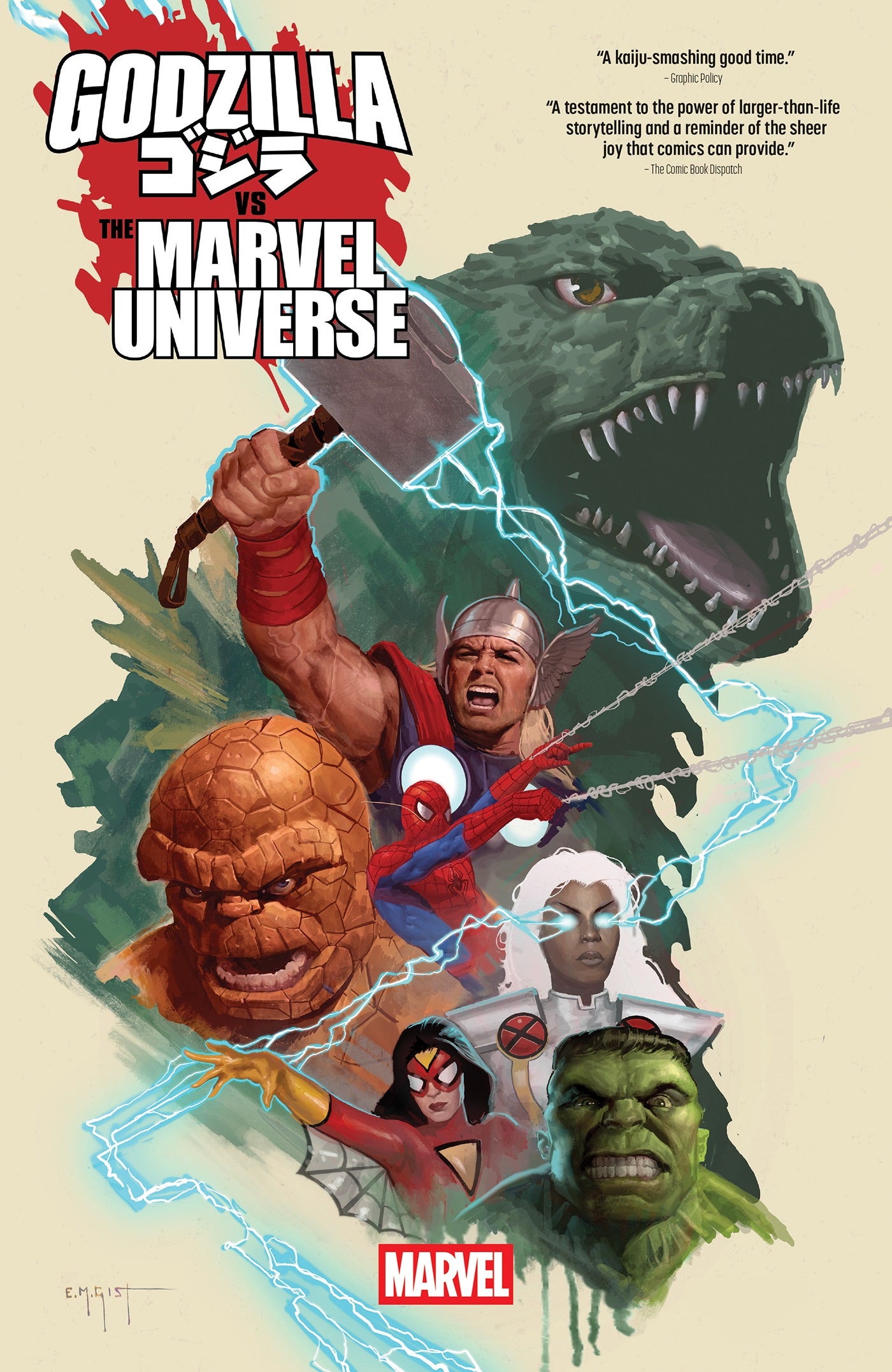 GODZILLA VS. THE MARVEL UNIVERSE TP 10/01/2025