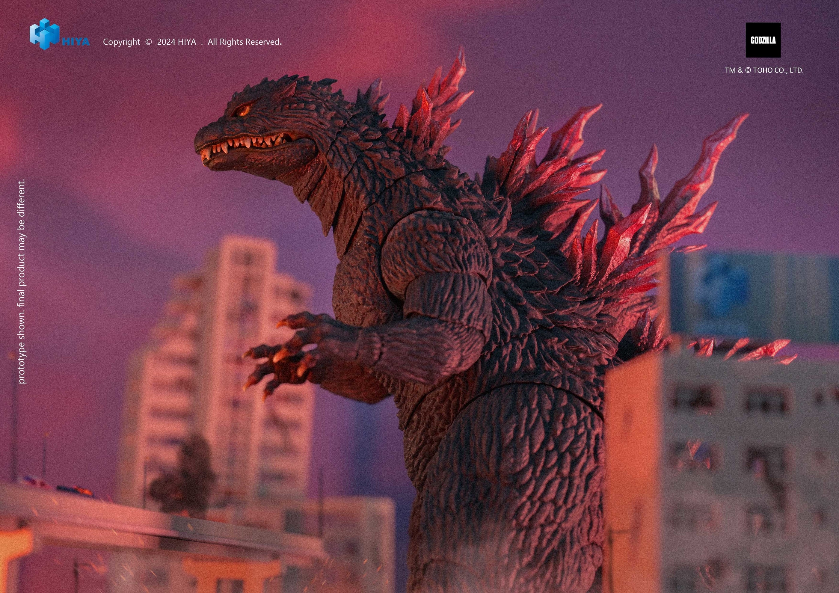 2000ミレニアムエディション コレクションドール HIYA TOYS - GODZILLA - 2000 MILLENNIUM EXQUISITE BASIC