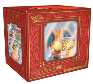 POKEMON TCG - SCARLET & VIOLET - CHARIZARD SUPER PREMIUM COLLECTION (10 PACKS)