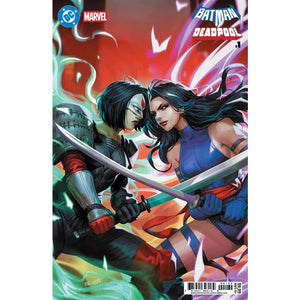 DC MARVEL BATMAN DEADPOOL #1 (ONE SHOT) 2ND PRINT DERRICK CHEW VAR 1/28/26