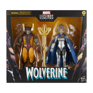 MARVEL LEGENDS - WOLVERINE 50TH - WOLVERINE W/ LILANDRA 2PACK