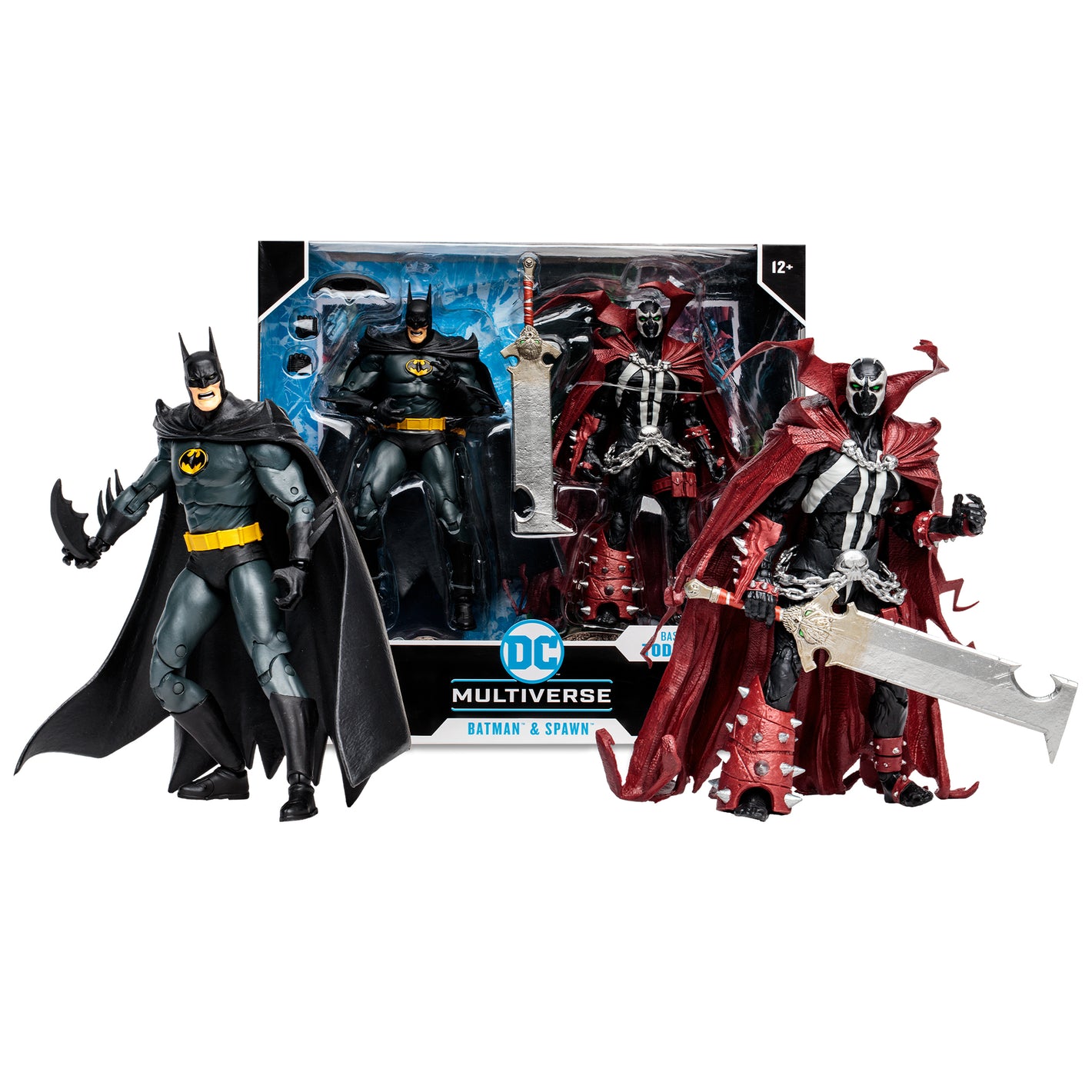 MCFARLANE TOYS - DC MULTIVERSE- BATMAN & SPAWN 2PACK (OCTOBER 2024)