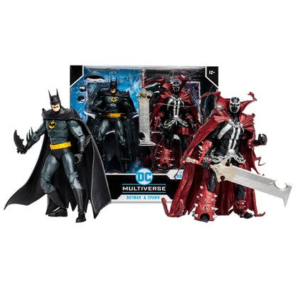 MCFARLANE TOYS - DC MULTIVERSE- BATMAN & SPAWN 2PACK (OCTOBER 2024)