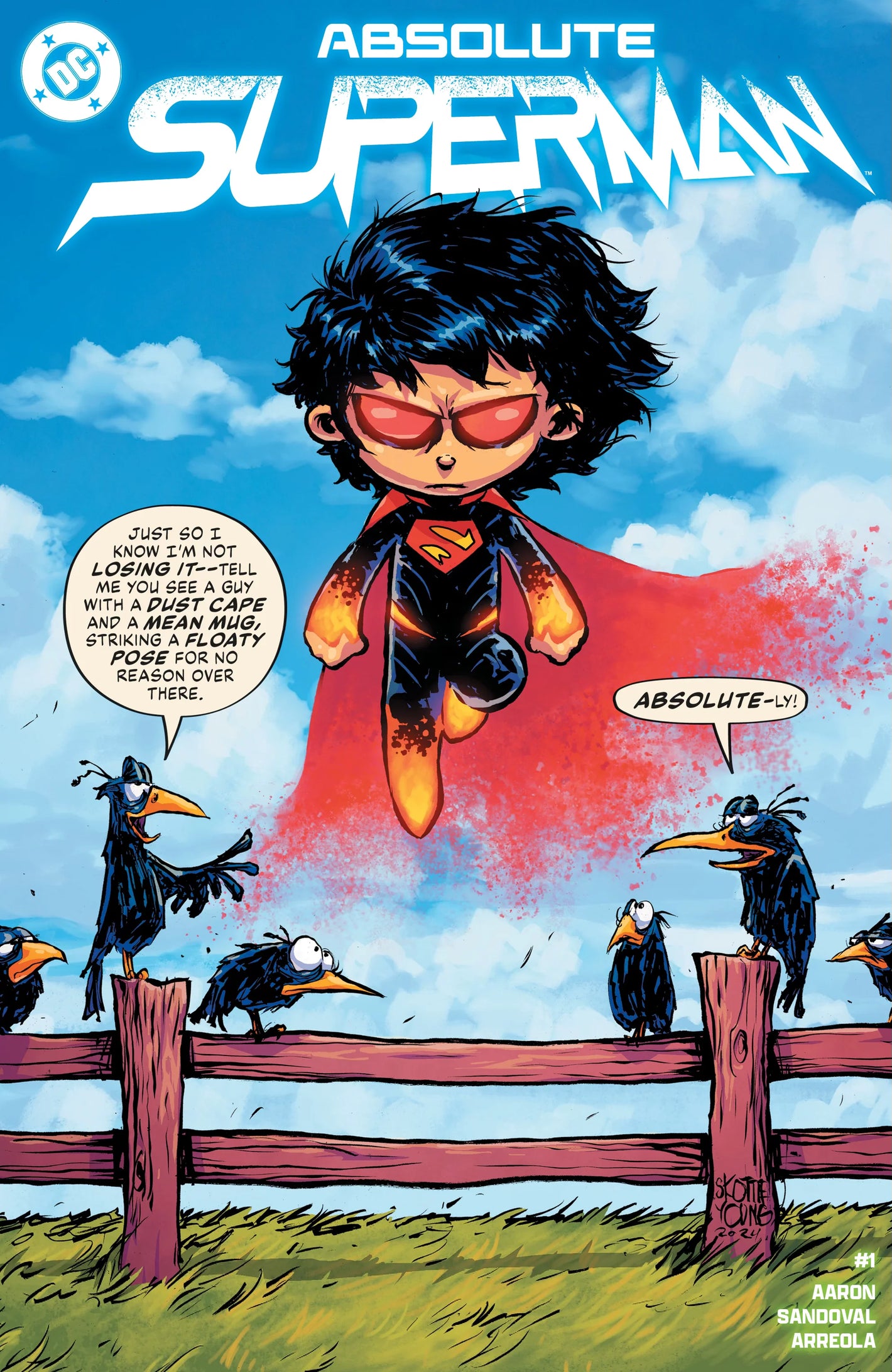 ABSOLUTE SUPERMAN #1 SKOTTIE YOUNG VAR