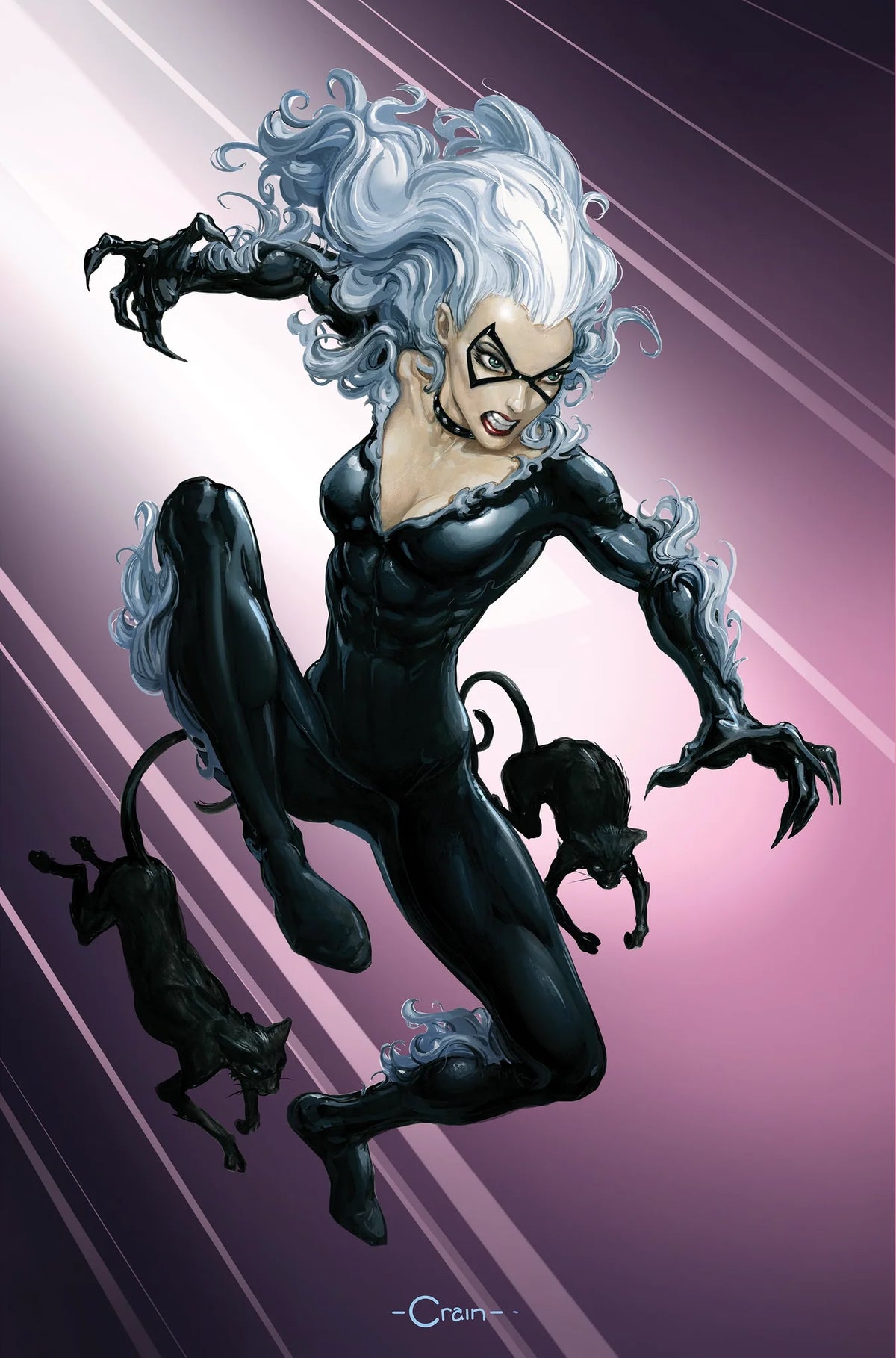 BLACK CAT #6 1/50 CLAYTON CRAIN VIRGIN VAR