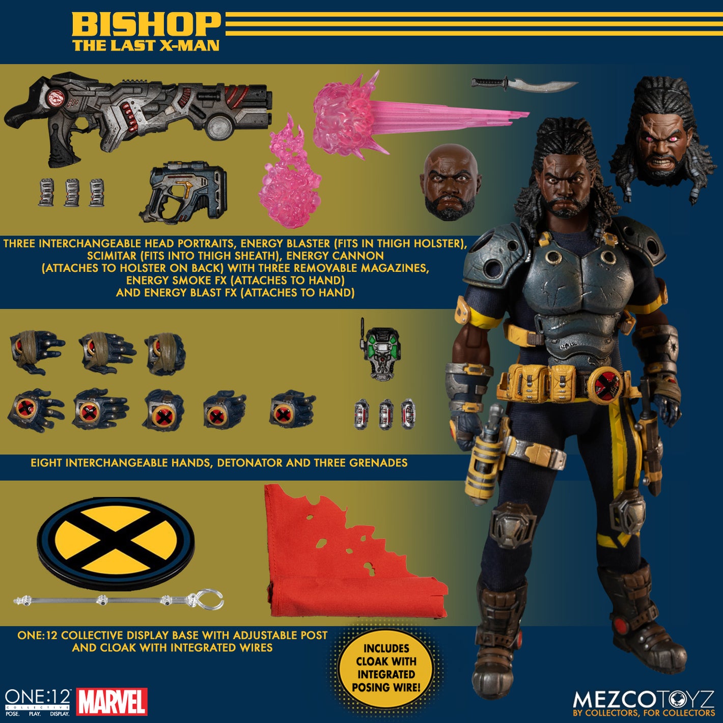 MEZCO ONE 12 - MARVEL - BISHOP