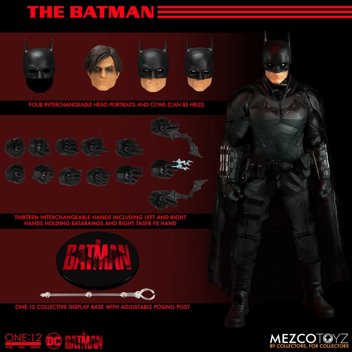 MEZCO ONE:12 - THE BATMAN