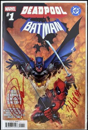 MARVEL/DC: DEADPOOL/BATMAN #1 (ONE SHOT) SIGNED