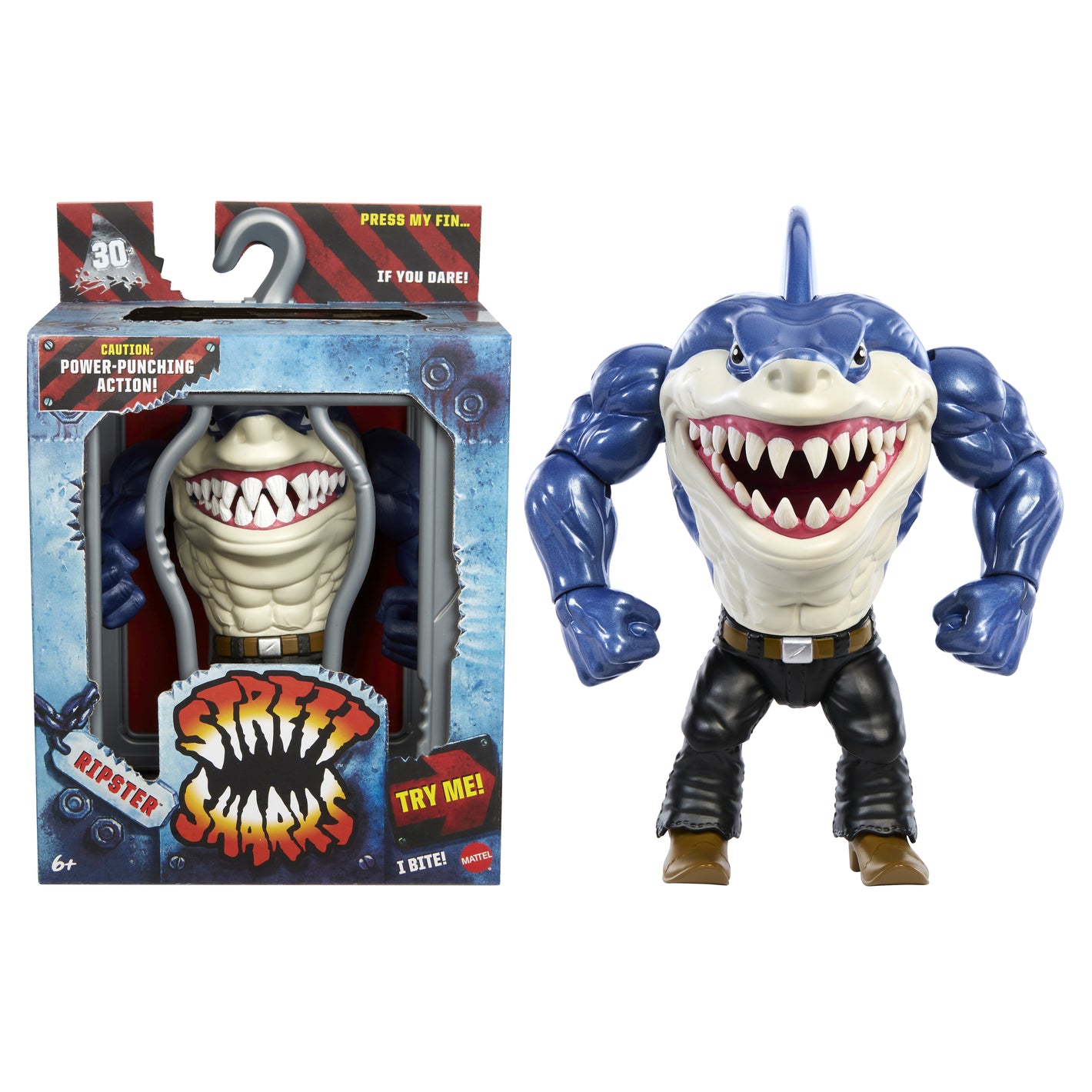 MATTEL - STREET SHARKS 30TH ANNIVERSARY - RIPSTER