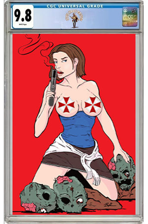 "DD VIRUS"  NSFW BRANDON DEVENS COLOR BLOCK VARIANT CGC 9.8 09/16/2026