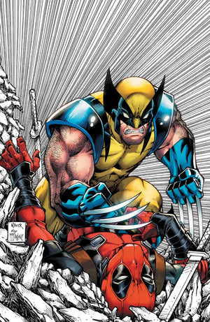 DEADPOOL #1 TODD NAUCK "COLOR SPLASH" VIRGIN HOMAGE VARIANT SDCC EXCLUSIVE