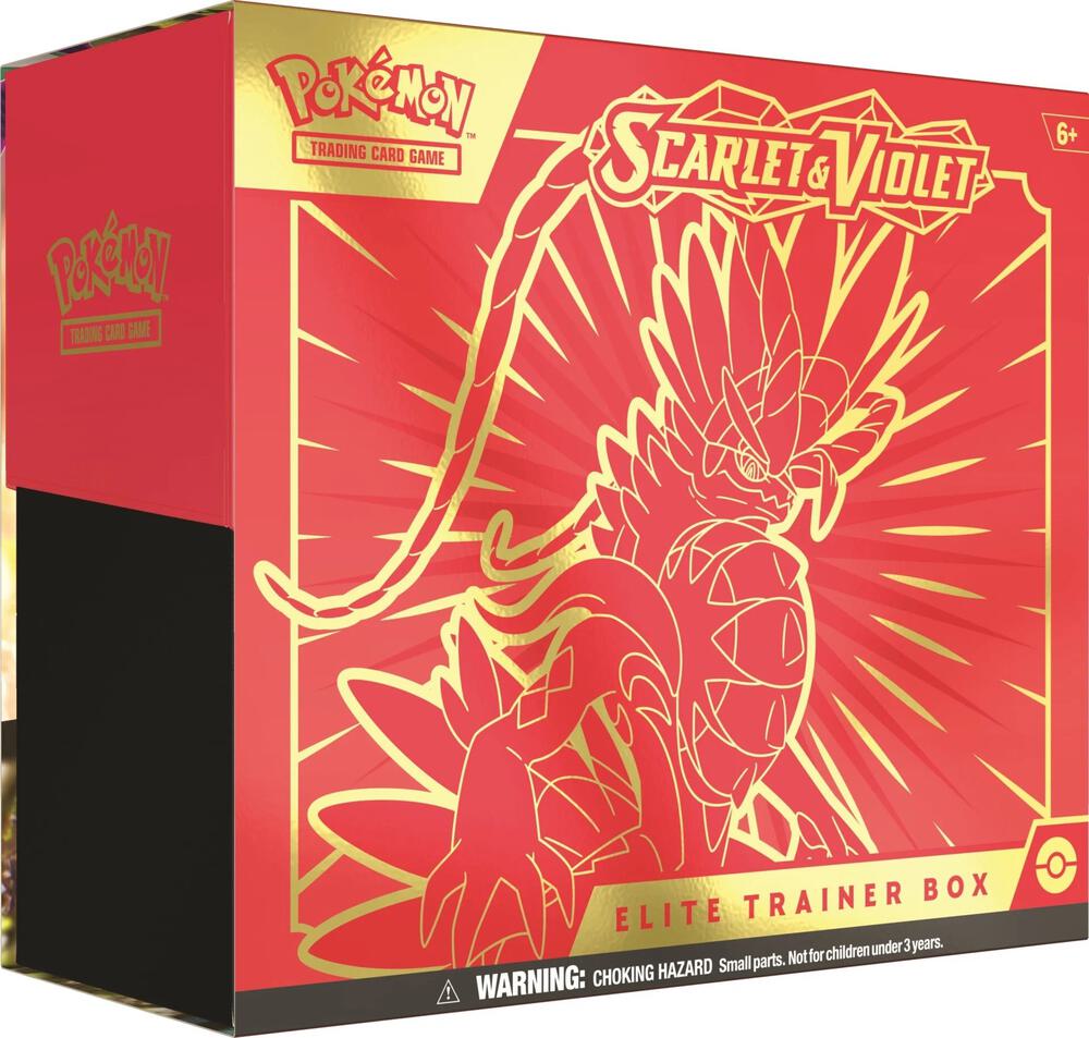 POKEMON TCG - SCARLET & VIOLET - SCARLET ELITE TRAINER BOX