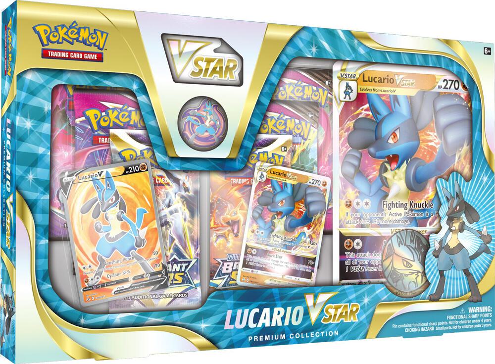 POKEMON TCG - LUCARIO V STAR PREMIUM COLLECTION