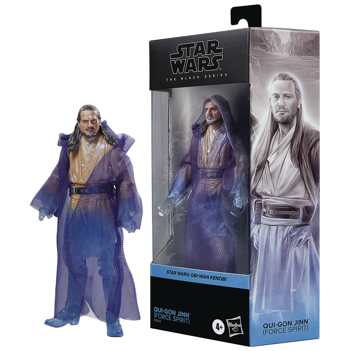 STAR WARS BLACK SERIES - OBI WAN KENOBI - QUI-GON JINN FORCE SPIRIT