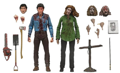 NECA - EVIL DEAD - ULTIMATE ASH & CHERYL WILLIAMS 2PACK (FEB 2025)